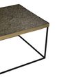 Akola Coffee Table - Glass and Gold