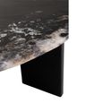 Mathilde Coffee Table - Round - Large - Black - Marble