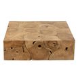 Puzzle Coffee Table - Square - Large - Natural - Teak Wood
