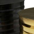 Arti Coffee Tables - Set of 2 - Round - Black - Metal