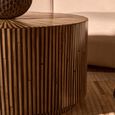 Bambusa Coffee Table - Round - Bamboo Inlay