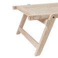 Army Coffee Table - Large - White Washed - Recycled Wood