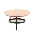 Doha Coffee Table - Oval - Walnut