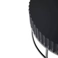 Genoa Coffee Table - Round - Fluted - Grey