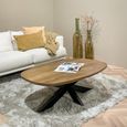 Jesper Coffee Table - Oval - Large - Natural - Mango Wood