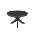 Jesper Coffee Table - Oval - Large - Black - Mango Wood