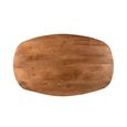 Jesper Coffee Table - Oval - Large - Natural - Mango Wood