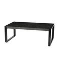 Norris Coffee Table - Large - Charcoal - Rustic Mango Wood