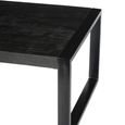 Norris Coffee Table - Large - Charcoal - Rustic Mango Wood