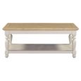 Chateau Coffee Table - Grey Painted - Pine