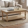 Chateau Coffee Table - Natural - Rustic Pine