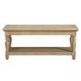 Chateau Coffee Table - Natural - Rustic Pine