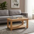 Dorchester Coffee Table - Rustic Oak