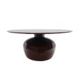 Brix Mila Coffee Table - Round - Rust - Metal