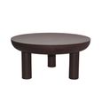 Brix Niko Coffee Table - Round - Rust - Metal