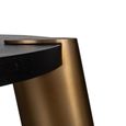 Alexander Jones Coffee Table - Round - Set of 2 - Charcoal and Brass