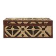 Aztec Coffee Table - Brown - Storage Trunk