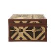 Aztec Coffee Table - Brown - Storage Trunk