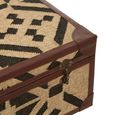 Aztec Coffee Table - Brown - Storage Trunk