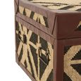 Aztec Coffee Table - Brown - Storage Trunk