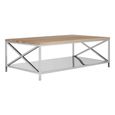 Chiswick Coffee Table - Oak and Metal