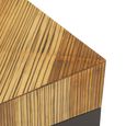 Gabor Coffee Table - Large - Square - Natural Bamboo