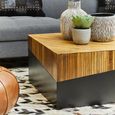 Gabor Coffee Table - Square - Natural Bamboo