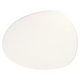 Bloomstone White Lime Plaster Curved Coffee Table