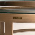 Bloomville Shagreen Top Round 2 Tier Coffee Tables
