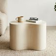 Brix Organic Coffee Table - Abstract - Small - Sandy - Concrete