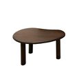 Brix Nubi Coffee Table - Kidney - Set of 2 - Chestnut - Mango Wood