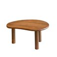 Brix Nubi Coffee Table - Kidney - Set of 2 - Natural - Mango Wood