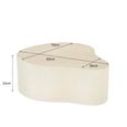 Brix Organic Coffee Table - Abstract - Large - Sandy - Concrete