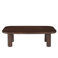 Brix Badou Coffee Table - Low - Chestnut - Mango Wood