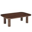 Brix Badou Coffee Table - Low - Chestnut - Mango Wood