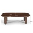 Brix Badou Coffee Table - Low - Chestnut - Mango Wood