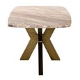 Bottega Coffee Table - Spider Legs - Blush Beige - Marble and Metal