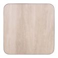 Claridge Coffee Table - Medium - Square - Beige - Brushed Gold - Ceramic Top