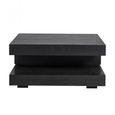 Oakura Black Oak C Blok Coffee Table