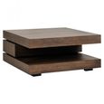 Oakura Dark Oak C Blok Coffee Table