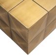 Collada Brass Cladded Square Coffee Table