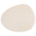 Clayton Lime Plaster Curved Coffee Table