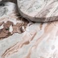 Camino Coffee Table - Set of 3 - Abstract - Blush Beige - Marble