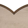 Clover Coffee Table - Abstract - Beige - Ceramic and Metal