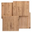 Lennox Coffee Table - Low - Natural - Oak