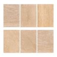 Biltmore Coffee Table - Round - Beige - Travertine