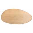 Oakley Natural Oak Curved Coffee Table