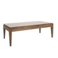 Peony Coffee Table - Walnut - Wood