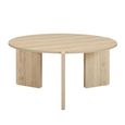 Halo Coffee Table - Round - Oak - Wood