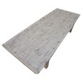Coffee Table - Rustic Grey - Distressed Wood